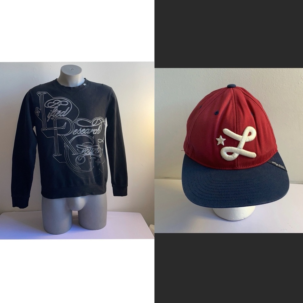 LRG HAT AND SWEATSHIRT BUNDLE SMALL - Picture 1 of 16